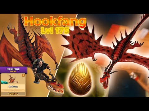 Hookfang (Snotlout's Monstrous Nightmare) Max Level 175 Titan Mode | Dragons: Rise of Berk