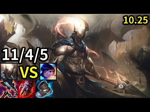 Pantheon Jungle vs Nunu & Willump - KR Master | Patch 10.25