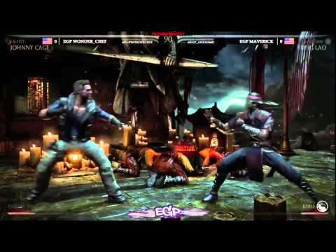 GNF 2.0 MKX Tournament - EGP Awesomo (Johnny Cage) vs EGP Wonder_Chef (Kung Lao)