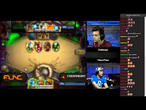 [Hearthstone] eSports Arena TidesOfTime vs. LGrinta