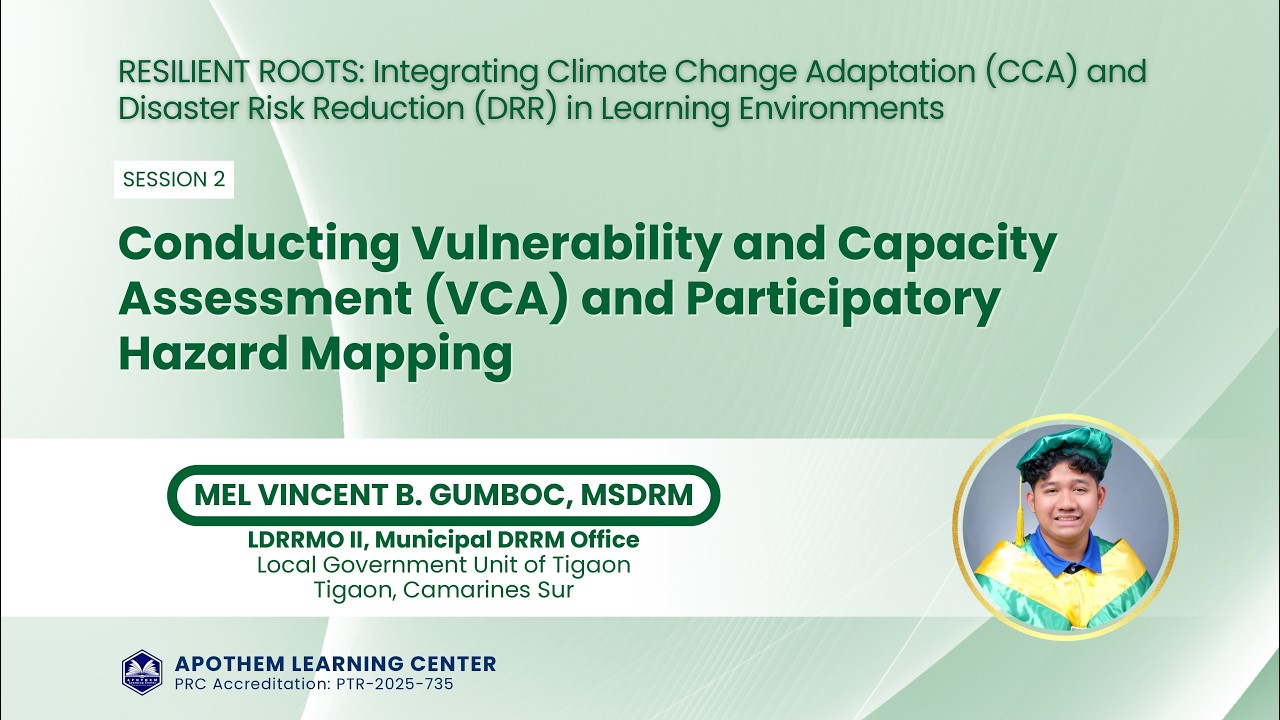 Conducting Vulnerability and Capacity Assessment (VCA) and Participatory Hazard Mapping [Session 2]