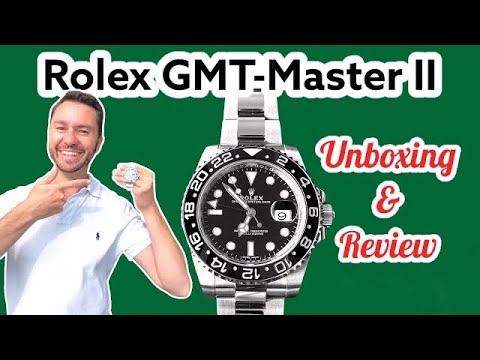 Rolex GMT-Master II 116710LN - Unboxing & Review
