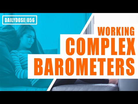 FE EXAM FLUID MECHANICS - COMPLEX BAROMETER | FE EXAM PRACTICE PROBLEM | DAILYDOSE 056