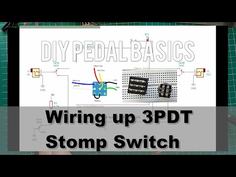 Wiring up Switches for Guitar Pedals - True Bypass