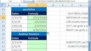 Excel Magic Trick 301: 1900 Date Problems and Fixes