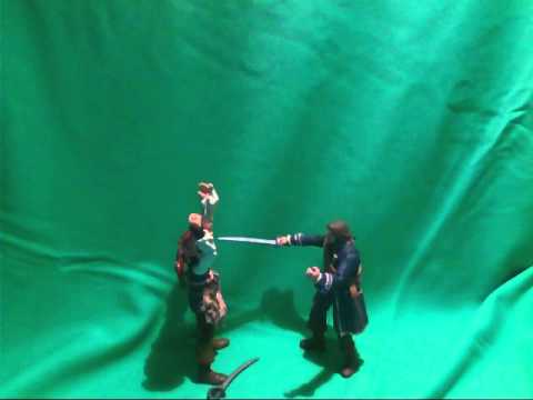 pirate fighting animation