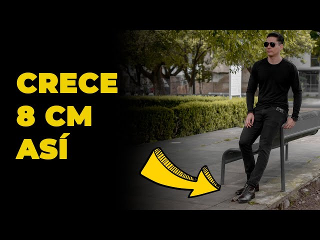 Vídeo relacionado con Genérico Zapatillas Deportivas Modernas para Hombre, robustas, Que Aumentan la Altura de Forma Invisible con un Incremento Interior 8 cm.