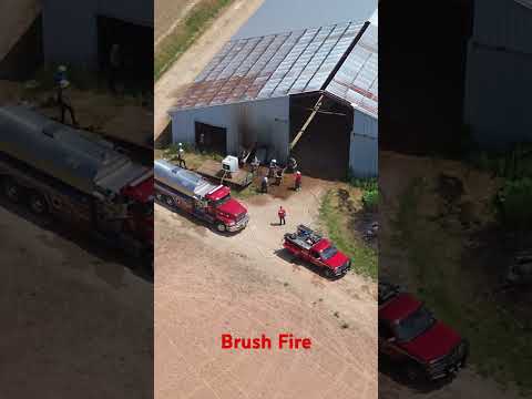 Brush Fire #goprohero8 #qfd57 #brushfire