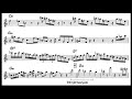 Jerry Bergonzi - Tanzania solo transcription