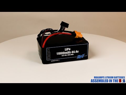 LiPo 2000 3S 11.1v Battery Pack – MaxAmps Lithium Batteries