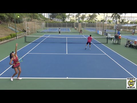 Bryant-Otake/Ilagan vs. Corpuz/Jobe FINALS  HIGHLIGHTS - Oahu Club Men's/Mixed Night Doubles 2017