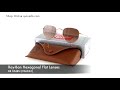 Ray Ban Hexagonal Flat Lenses RB 3548N 9069A5