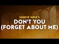 Simple Minds Don T You Forget About Me From Breakfast Club Lyrics
