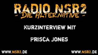 Radio NSR2 - Kurzinterview - Prisca Jones