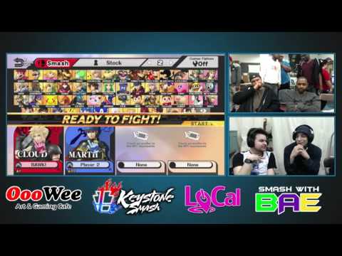 Smash w/ BAE 6 - Squall (Cloud) Vs. HBA | Gunblade (Cloud)