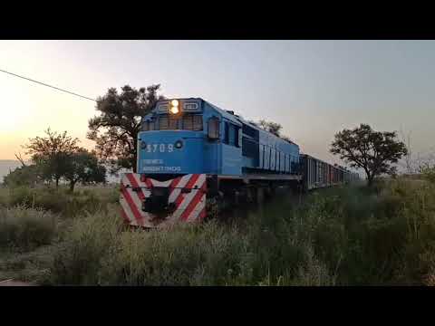 Tren 5004/9709 por Comuna de San Pedro y San Antonio. Tucumán 💪🚂