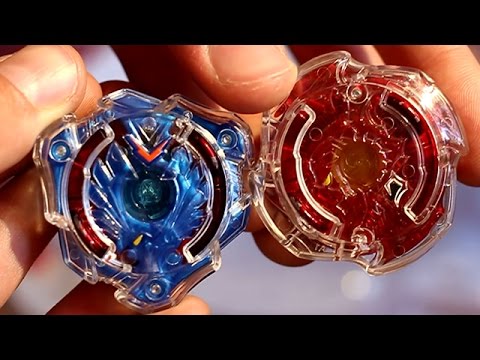 Beyblade Burst ベイブレードバースト Deathscyther Heavy Survive vs Valkyrie Heavy Accel!