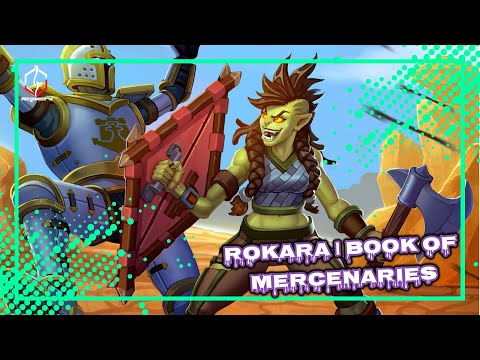 ROKARA | BOOK OF MERCENARIES | HEARTHSTONE 🎮🎮🎮