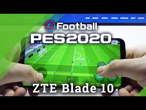 ZTE Blade 10 - Pro Evolution Soccer * PES * Game Test!