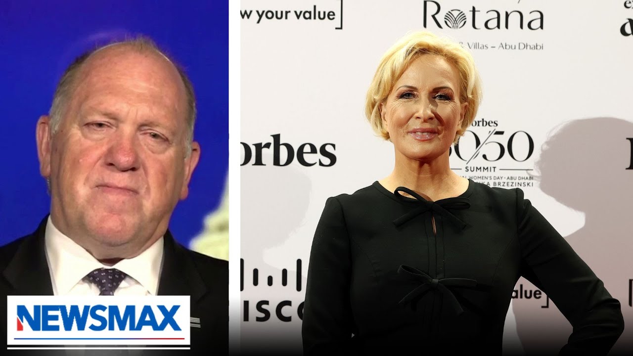 Tom Homan slams MSNBC’s Mika Brzezinski’s use of ‘hateful rhetoric’ to ‘push false narrative’
