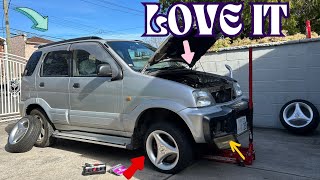 Download lagu Daihatsu Terios Build Part 1! New Rims, Custom Exhaust, ATOTO Radio & MORE mp3