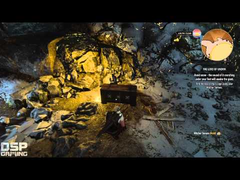 The Witcher 3 (PS4) playthrough pt132 - World's Lamest Treasure/AWESOME Ice Giant Showdown!