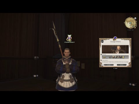 FFXIV Lancer Class Quest: Courage of Stone