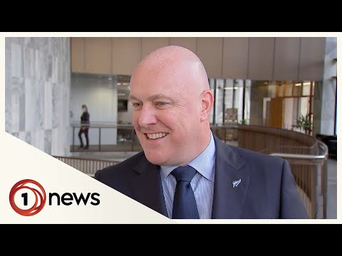 Luxon sings his Backbenchers entrance song