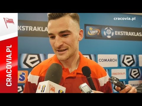 Milan Dimun po meczu z Sandecją Nowy Sącz (18.03.2018)