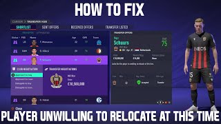 How To Fix Players Unwilling To Relocate In Fifa 21 Career Mode Tutorial