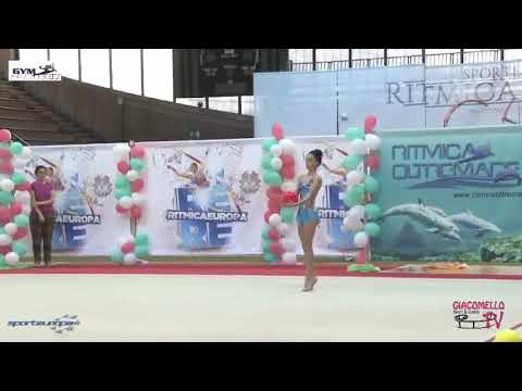Boreham Norah Ann - palla - finale nazionale Ritmica Europa 2018