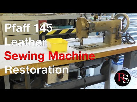 Vintage Sewing Machine Restoration Video