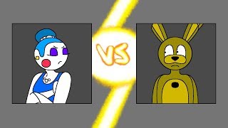 Minecraft Fnaf: Ballora Vs Springtrap (Minecraft Roleplay)