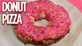 Homer Simpson-Style Spicy Italian Pink DONUT PIZZA! | WIP?