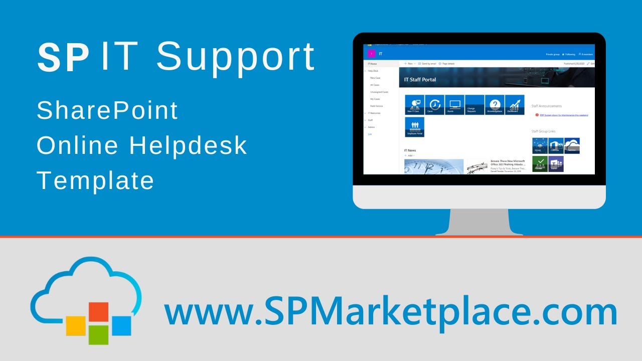 SharePoint Online Helpdesk Template