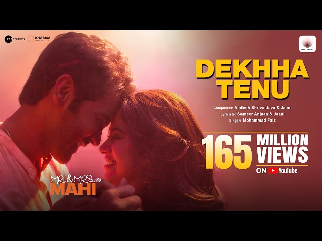 Dekha Tenu Lyrics English Translation – Mr. And Mrs. Mahi | Mohammad Faiz