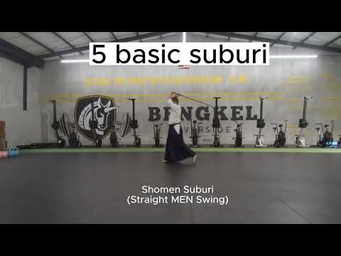 5 basic kendo suburi (among many others)