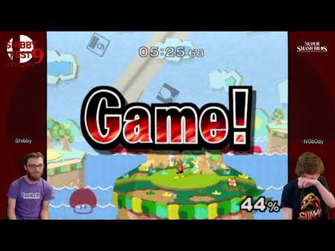Shibbyfest Ultimate 9 - SSBM - Shibby vs N0b0dy