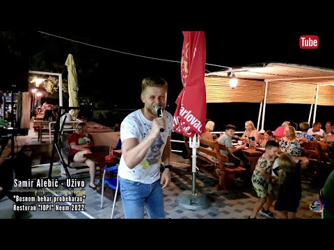 Samir Alebic - Uzivo - Bosnom behar probeharao [Restoran JOPI Neum] 2022