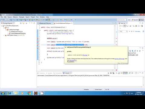Switch Statement In Java Ep 11