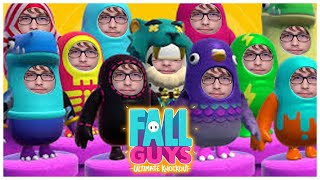 20 PERSON JUMP SHOWDOWN?! - Fall Guys part 2