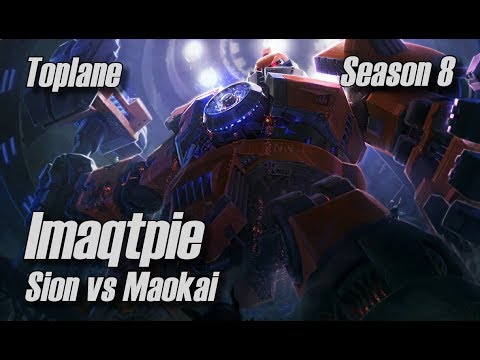 Imaqtpie - Sion vs Maokai Toplane - Season 8