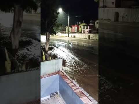 Chuva em Cerro Corá RN