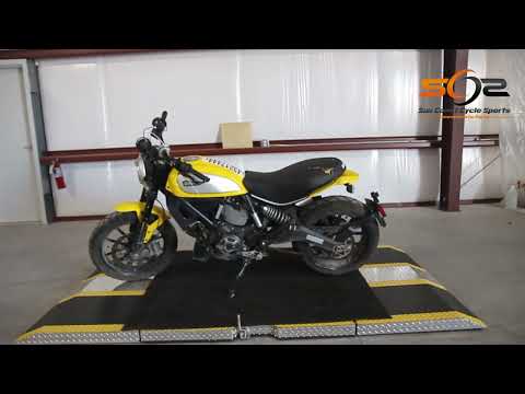 16 Ducati Scrambler Right Side Infill Trim Fairing 4601C112A | eBay