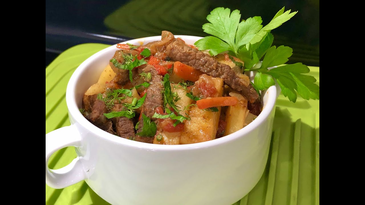 АЗУ по-Татарски, если хотите побаловать семью чем - то вкусным на ужин.