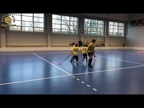 Florbols U12. Rīgas Lauvas - Ulbroka. Rīgā, 10.02.2023.