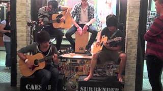 To A World Undone by Caesura Surrender (acoustic) @ Hot Topic