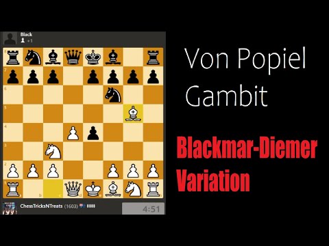 Road to 2000 ELO Episode 25 Blackmar-Diemer, Von Popiel Gambit