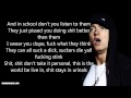 Eminem - My Only Chance LYRICS (2013) 