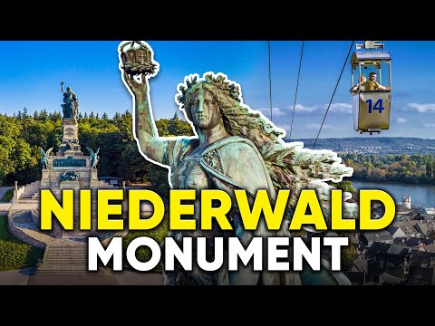 Exploring the Massive Niederwald Monument Above the Rhine River